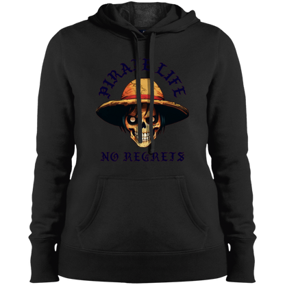 Pirate life No Regrets - Ladies' Pullover Hooded Sweatshirt