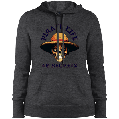 Pirate life No Regrets - Ladies' Pullover Hooded Sweatshirt